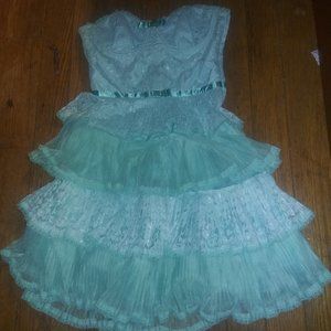 Betsey Johnson Strapless Dress
